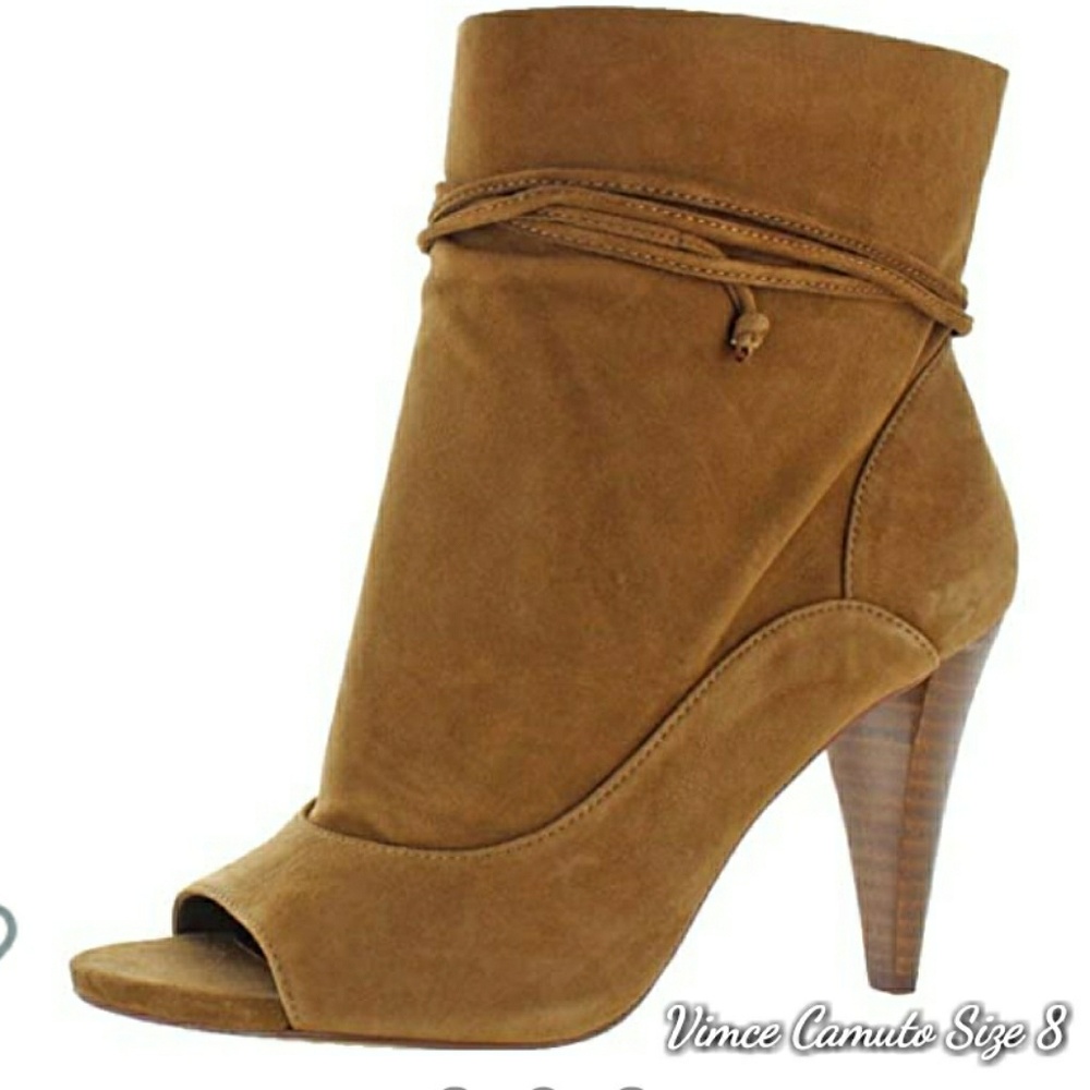 Peep toe Bootie